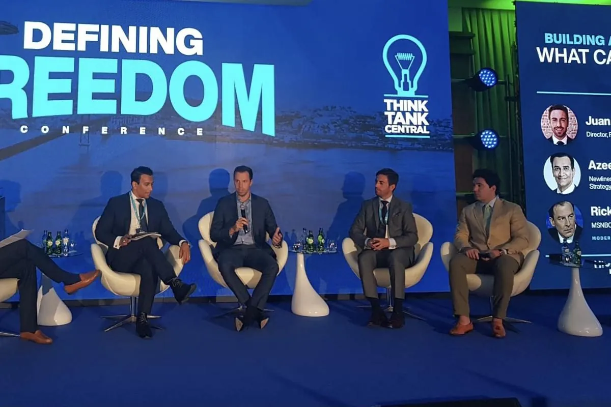 Defining Freedom Conference panel in Tallinn