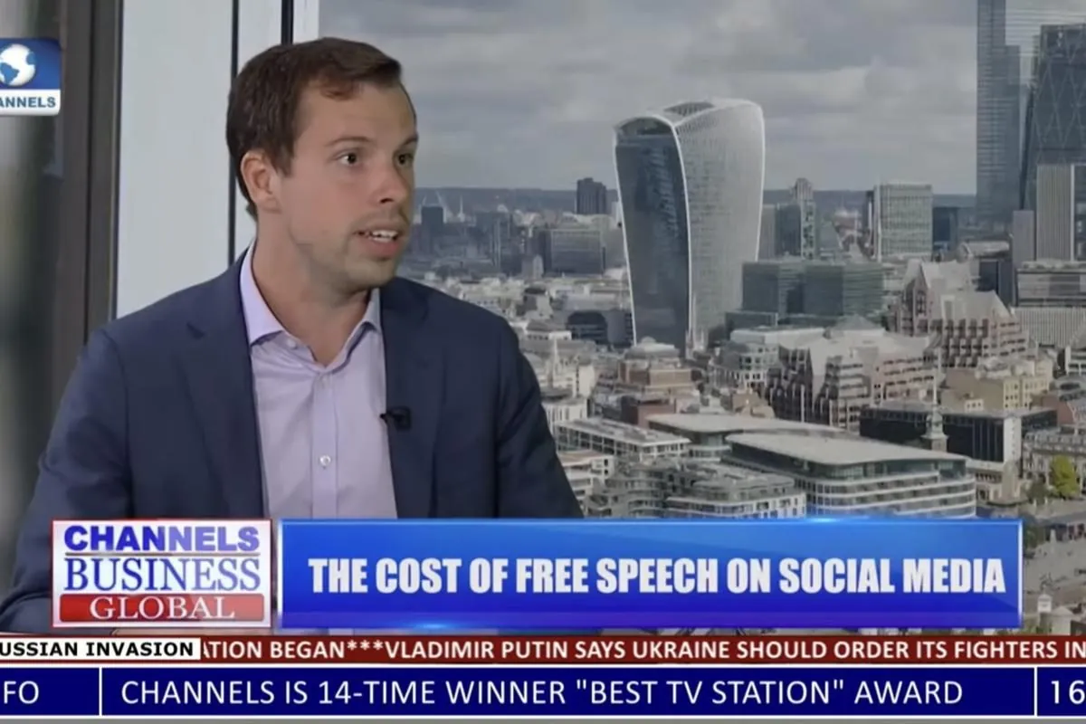 Adam Bartha interviewed on Channels TV