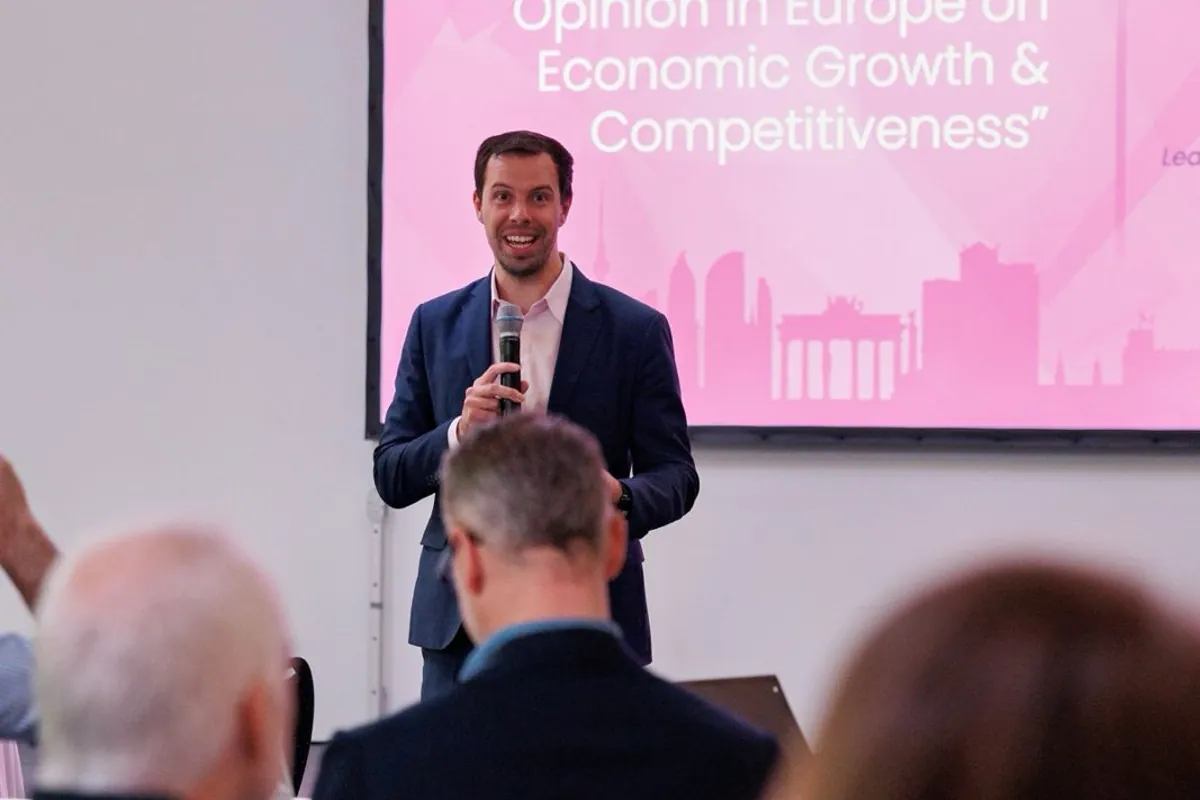 Case study presentation at the Europe Liberty Forum in Berlin